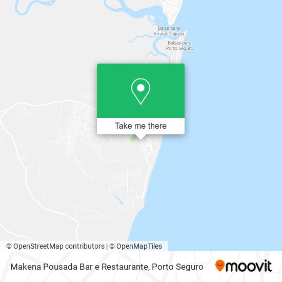 Makena Pousada Bar e Restaurante map