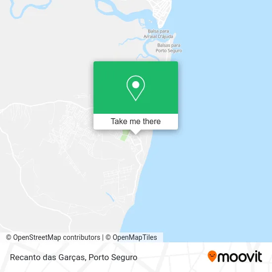 Recanto das Garças map