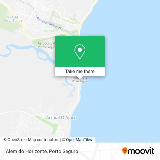 Alem do Horizonte map