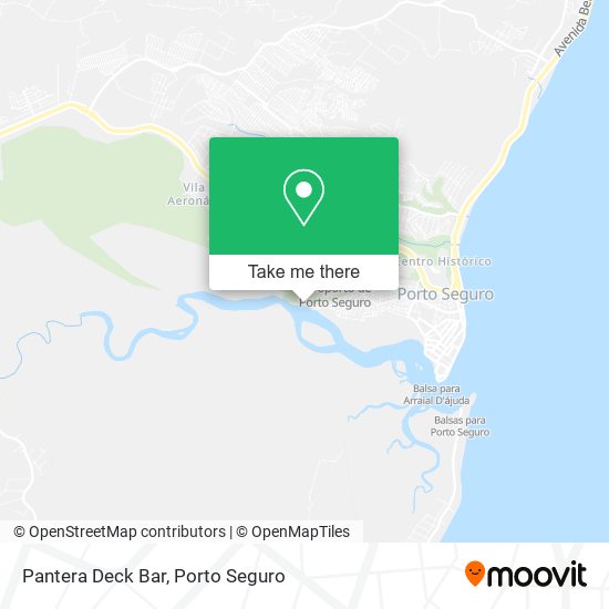 Pantera Deck Bar map
