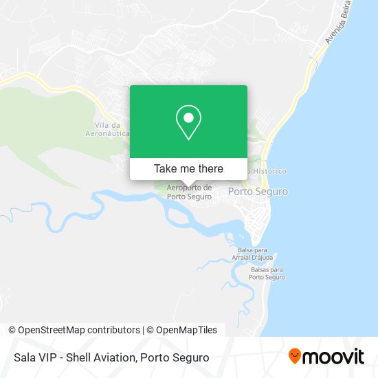 Sala VIP - Shell Aviation map
