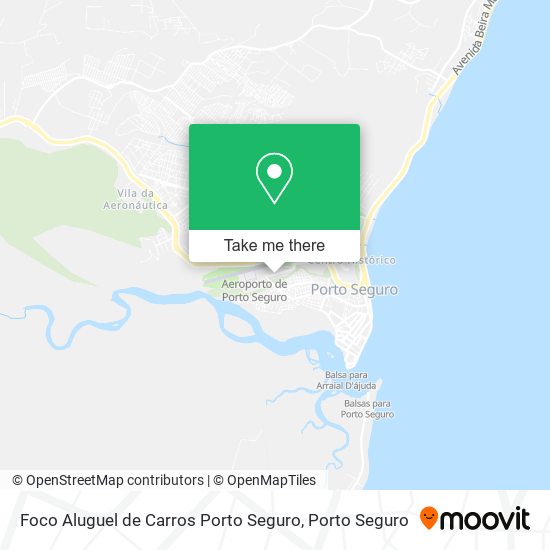 Foco Aluguel de Carros Porto Seguro map