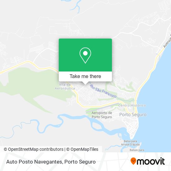 Auto Posto Navegantes map