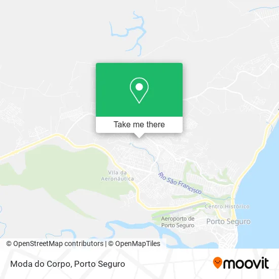 Moda do Corpo map