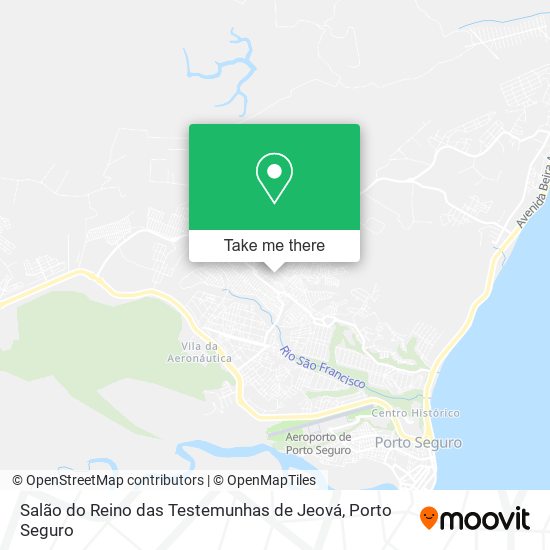 Salão do Reino das Testemunhas de Jeová map