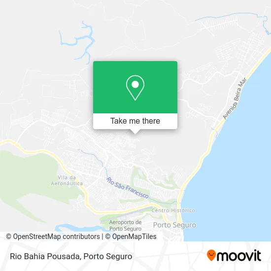 Rio Bahia Pousada map