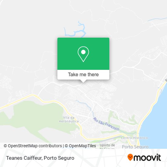 Teanes Caiffeur map