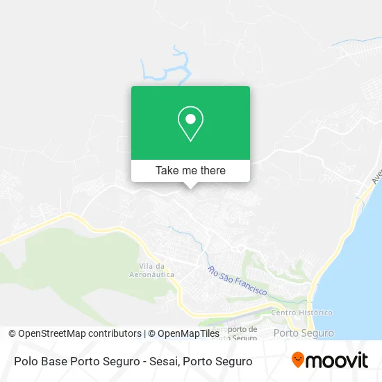 Polo Base Porto Seguro - Sesai map