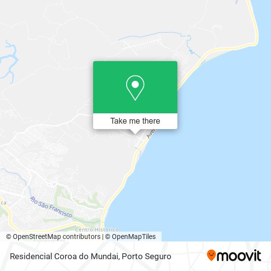 Mapa Residencial Coroa do Mundai