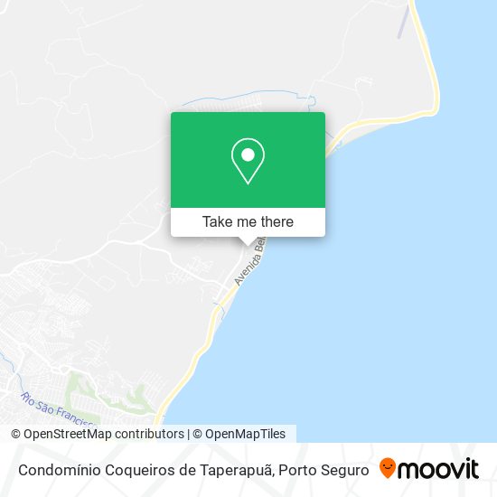 Mapa Condomínio Coqueiros de Taperapuã