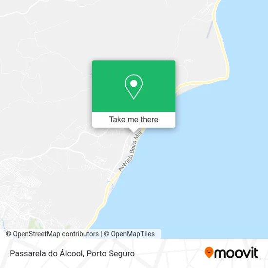 Passarela do Álcool map