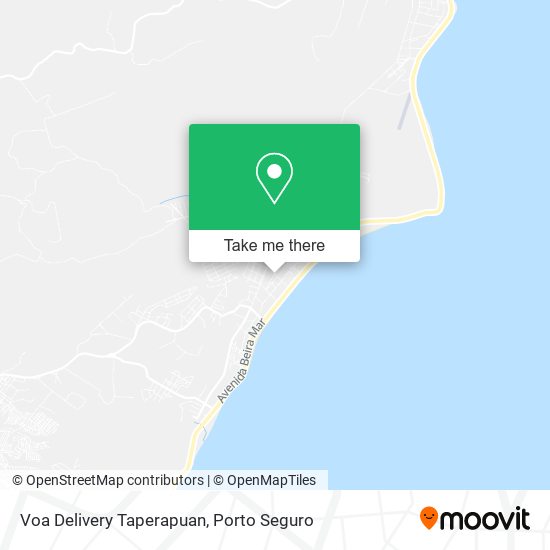 Voa Delivery Taperapuan map