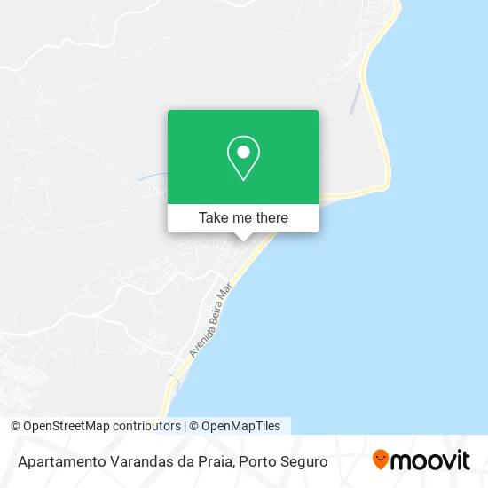 Apartamento Varandas da Praia map