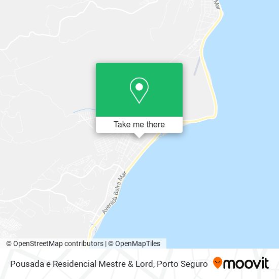 Pousada e Residencial Mestre & Lord map