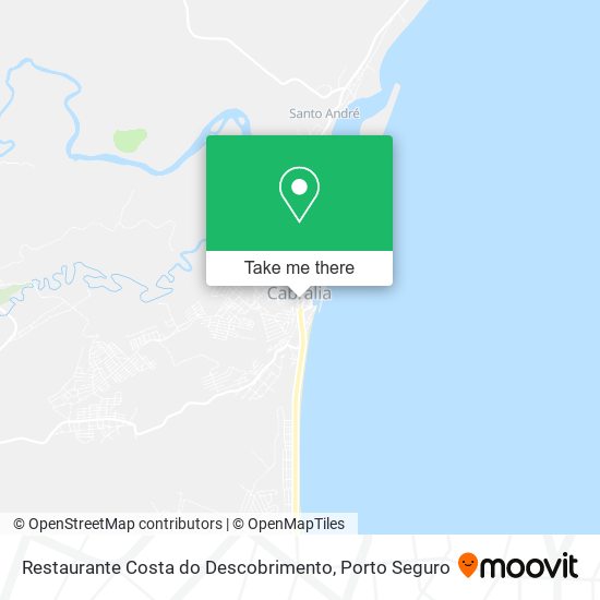 Restaurante Costa do Descobrimento map