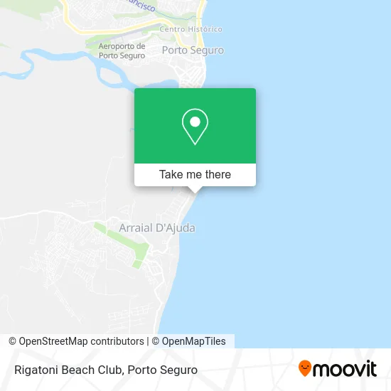 Rigatoni Beach Club map