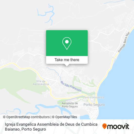 Igreja Evangelica Assembleia de Deus de Cumbica Baianao map