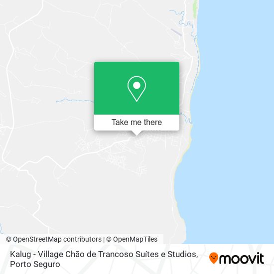 Mapa Kalug - Village Chão de Trancoso Suítes e Studios