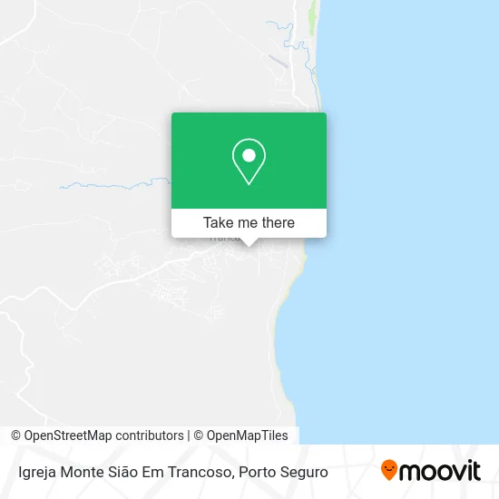 Igreja Monte Sião Em Trancoso map
