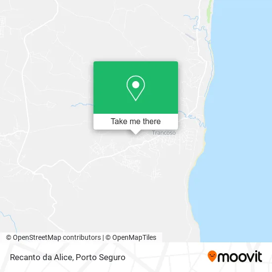 Recanto da Alice map