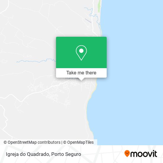 Igreja do Quadrado map
