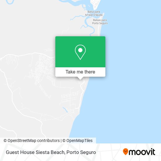 Mapa Guest House Siesta Beach