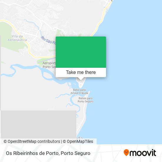 Os Ribeirinhos de Porto map