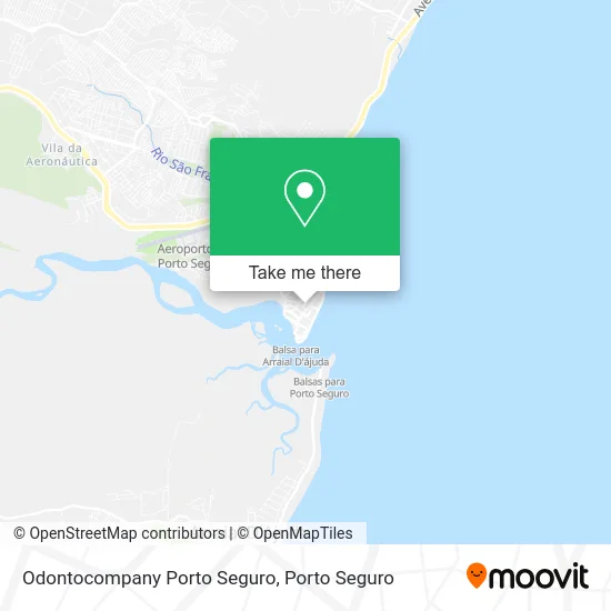 Odontocompany Porto Seguro map