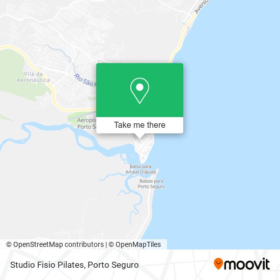 Studio Fisio Pilates map