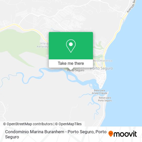 Condomínio Marina Buranhem - Porto Seguro map