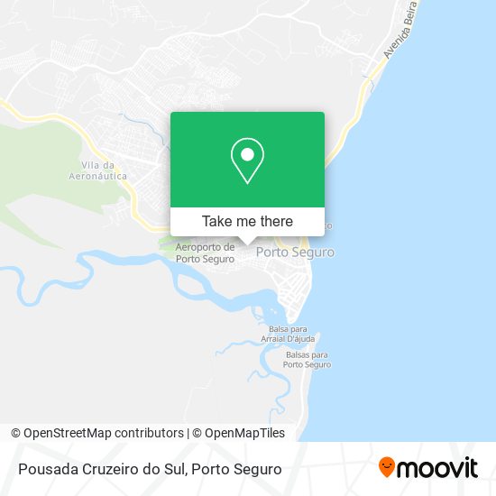 Pousada Cruzeiro do Sul map