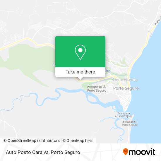 Auto Posto Caraiva map