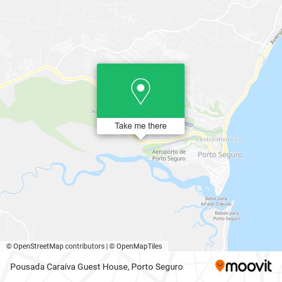 Pousada Caraíva Guest House map