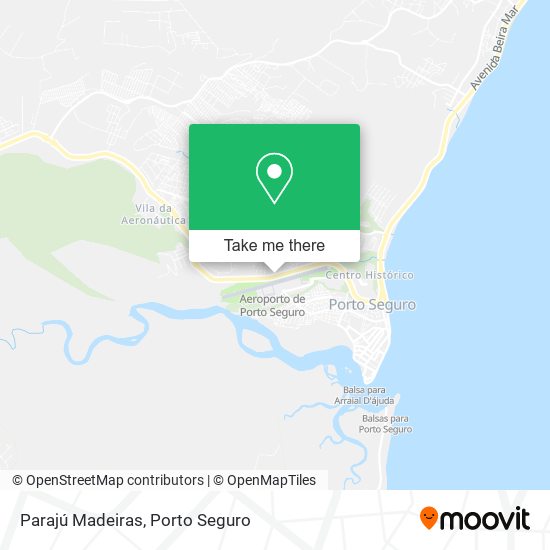 Parajú Madeiras map
