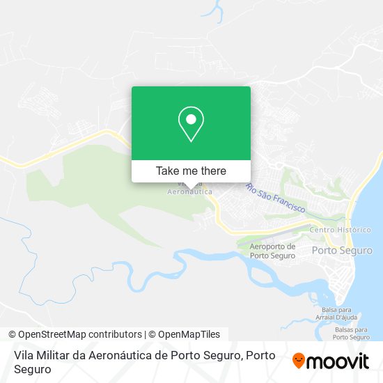 Vila Militar da Aeronáutica de Porto Seguro map