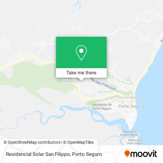 Mapa Residencial Solar San Filippo