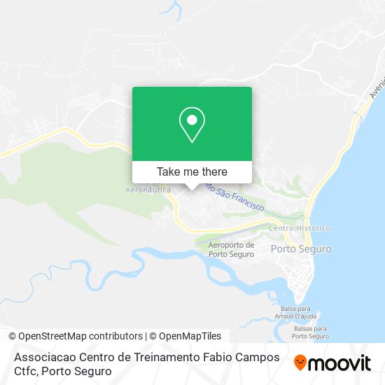 Associacao Centro de Treinamento Fabio Campos Ctfc map