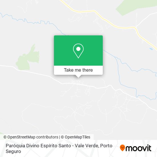 Paróquia Divino Espírito Santo - Vale Verde map