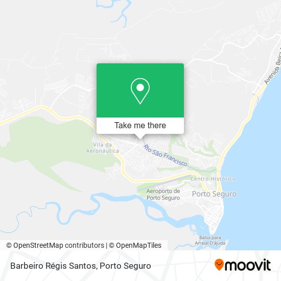 Barbeiro Régis Santos map