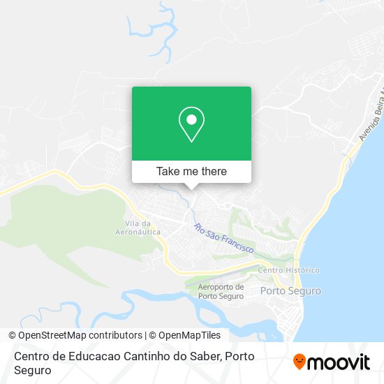 Centro de Educacao Cantinho do Saber map