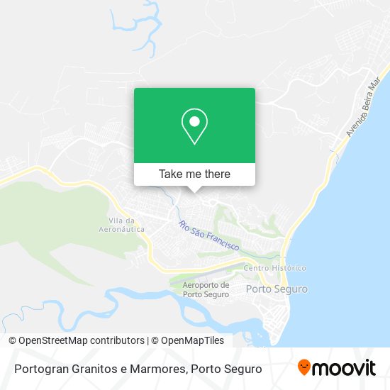 Portogran Granitos e Marmores map