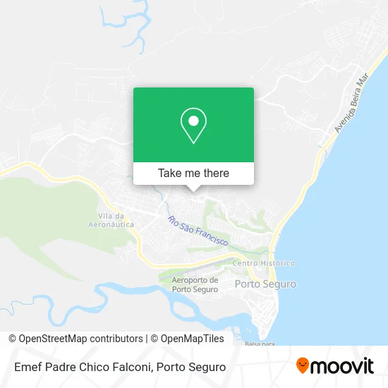 Emef Padre Chico Falconi map
