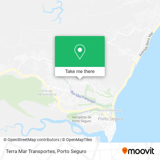 Terra Mar Transportes map