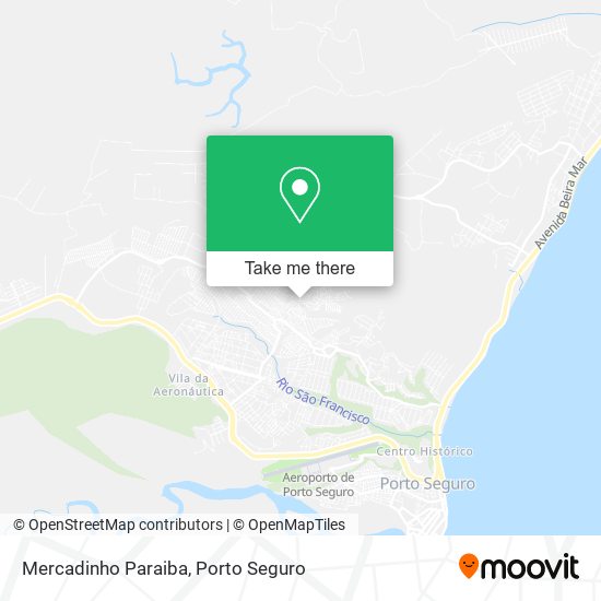 Mercadinho Paraiba map
