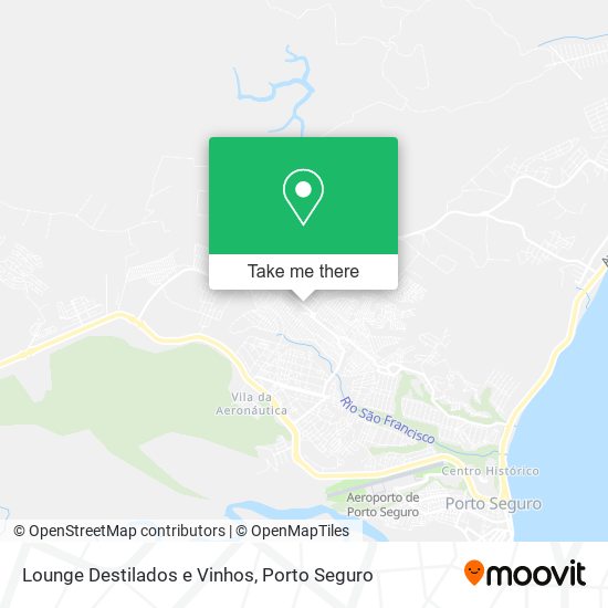 Lounge Destilados e Vinhos map