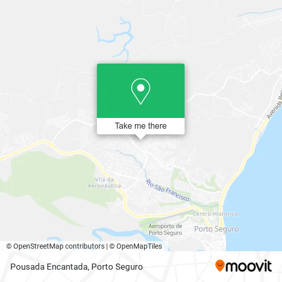 Pousada Encantada map