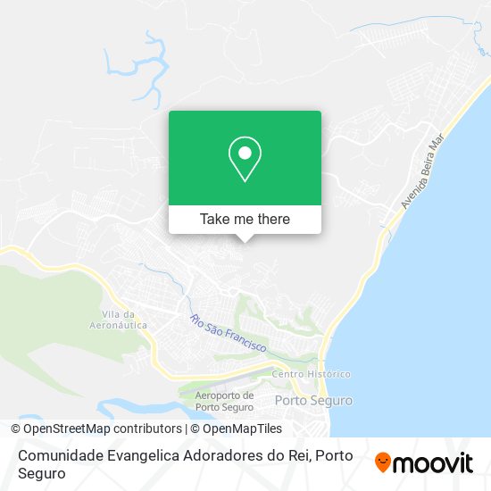 Comunidade Evangelica Adoradores do Rei map