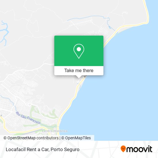 Locafacil Rent a Car map