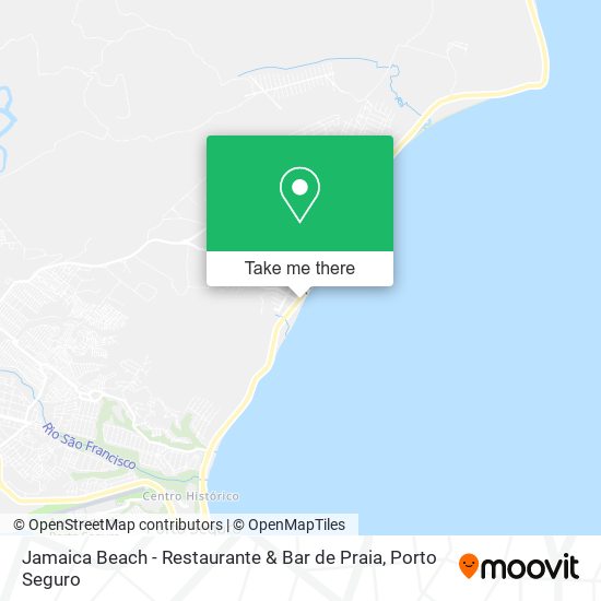Jamaica Beach - Restaurante & Bar de Praia map