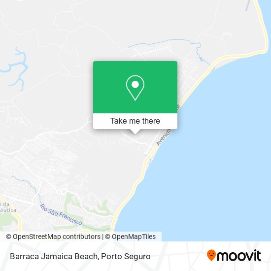 Mapa Barraca Jamaica Beach